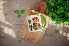 Plant Lover mug wrap printable sublimation design Product Image 4