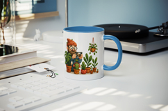 Plant Lover mug wrap printable sublimation design Product Image 5