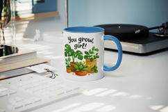 Plant Lover mug wrap printable sublimation design Product Image 5