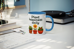 Plant Lover mug wrap printable sublimation design Product Image 5