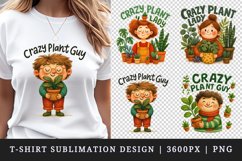 Plant Lover t-shirt printable sublimation design png Product Image 1
