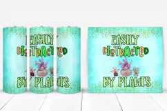 20 Oz SKINNY TUMBLER I PLANT LOVERS TUMBLER SUBLIMATION I GARDENING TUMBLER WRAPS