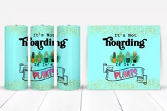 20 Oz SKINNY TUMBLER I PLANT LOVERS TUMBLER SUBLIMATION I GARDENING TUMBLER WRAPS