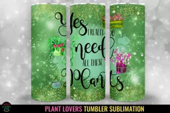 20 Oz SKINNY TUMBLER I PLANT LOVERS TUMBLER SUBLIMATION I GARDENING TUMBLER WRAPS