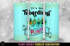 20 Oz SKINNY TUMBLER I PLANT LOVERS TUMBLER SUBLIMATION I GARDENING TUMBLER WRAPS