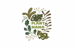 Plant Mama PNG Sublimation T shirt Design Product Image 2