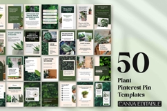 Pinterest Pin Canva Templates For Plant Lovers Product Image 9