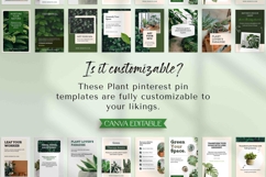 Pinterest Pin Canva Templates For Plant Lovers Product Image 3