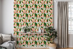 plant seamless patterns digital paper