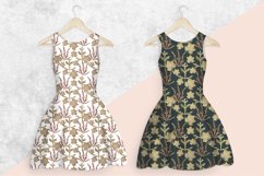 plant seamless patterns digital paper