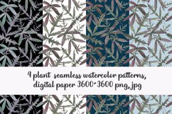 plant seamless patterns digital paper