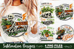 Plant Lover PNG Sublimation 4 Designs Product Image 5