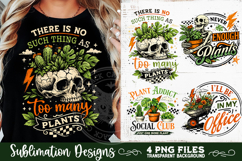 Plant Lover PNG Sublimation 4 Designs Product Image 8