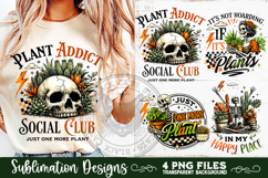 Plant Lover PNG Sublimation 4 Designs Product Image 8