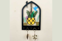 Hanging Planters Arch Key Holder Laser Cut Files &amp; SVG Files Product Image 6