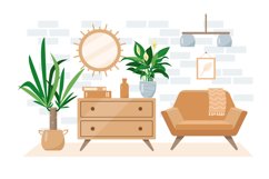 Cozy interiors in eco-friendly style Product Image 3
