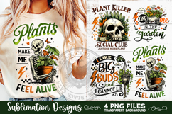 Plant Lover PNG Sublimation 4 Designs Product Image 7
