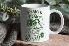 Retro Plant Ladies SVG PNG Bundle | 10 Plant Lover Designs Product Image 10