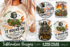 Plant Lover PNG Sublimation 4 Designs Product Image 3