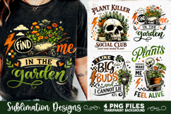 Plant Lover PNG Sublimation 4 Designs Product Image 8