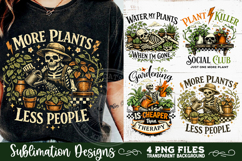 Plant Lover PNG Sublimation 4 Designs Product Image 3