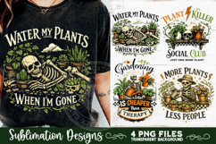 Plant Lover PNG Sublimation 4 Designs Product Image 5