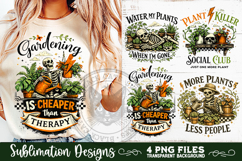 Plant Lover PNG Sublimation 4 Designs Product Image 6