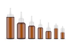 Dropper Bottles with Long Tip Cap and Dropper Unicorn Bottle Product Image 1