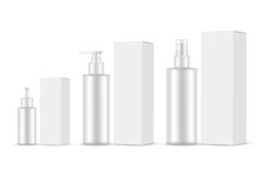 Set of Plastic Cosmetic Bottles Product Image 1