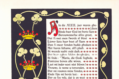 45 Illuminated Belgian Fantasy Manuscript Pages from 1901 Product Image 4