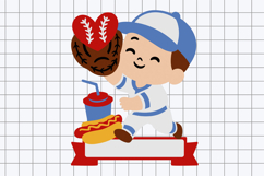 Playball Love topper 3D SVG Product Image 3