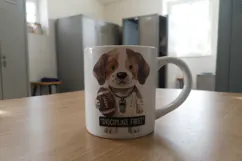 Playbook Drama Sarcastic Dog Comedy Sublimation Product Image 12