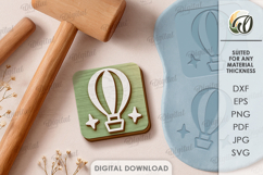 Play Dough Stamp Laser Cut. Kids Toy SVG Product Image 1