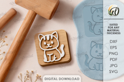 Play Dough Stamp Laser Cut. Kids Toy SVG Product Image 1
