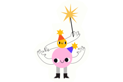Cute Birthday Monsters Digital Product Image 10