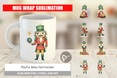 Mug Wrap Baby Nutcracker Fun Product Image 1