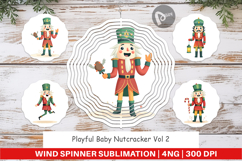Wind Spinner Baby Nutcracker Fun Product Image 1