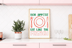 Bon Appétit PNG, Playful Food Sublimation Design Product Image 3
