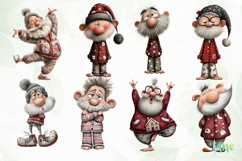 Playful Christmas Clipart Bundle Product Image 6