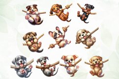 Playful Dog Sublimation Clipart Product Image 3