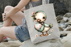 Playful Easter Duckling Clipart Product Image 3