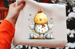 Playful Farmhouse Easter Chicken with Rustic Spring Feel Product Image 2