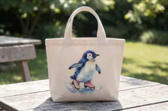 Gummy Penguin Ice Skating Sublimation Product Image 3