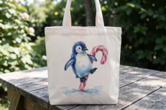Gummy Penguin Ice Skating Sublimation Product Image 4