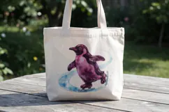 Gummy Penguin Ice Skating Sublimation Product Image 9