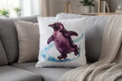 Gummy Penguin Ice Skating Sublimation Product Image 10