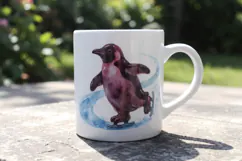 Gummy Penguin Ice Skating Sublimation Product Image 11