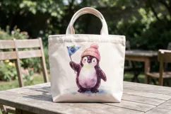 Gummy Penguin Ice Skating Sublimation Product Image 6