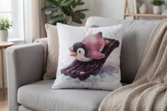 Gummy Penguin Ice Skating Sublimation Product Image 8