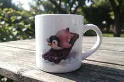 Gummy Penguin Ice Skating Sublimation Product Image 9